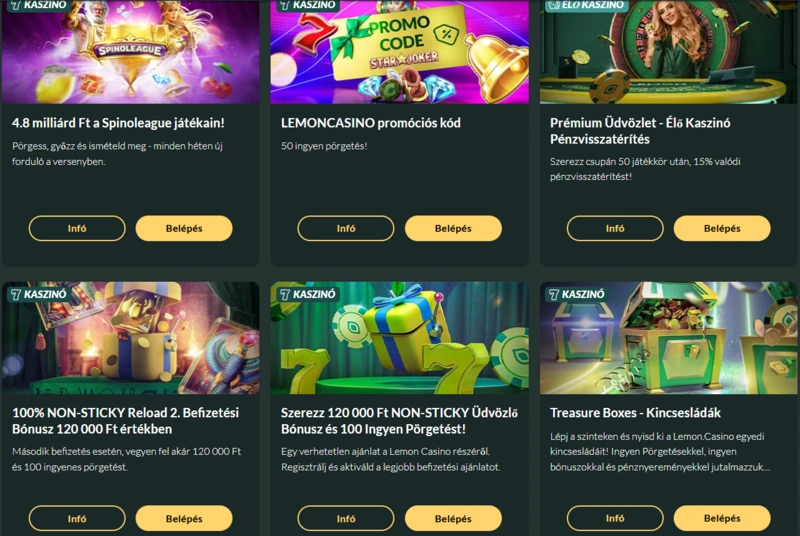 lemon promotions page